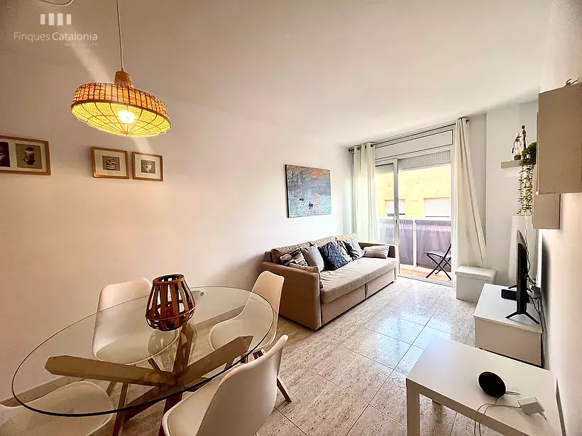 Appartement avec vue partielle sur la mer, 2 chambres et licence touristique en 2ème ligne de Sant A