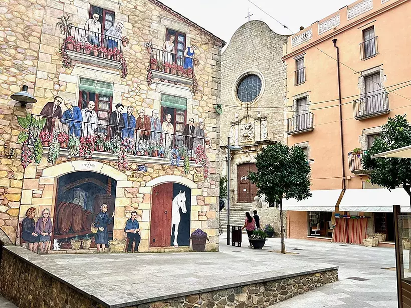 Casa de Pedra al Centre de Calonge